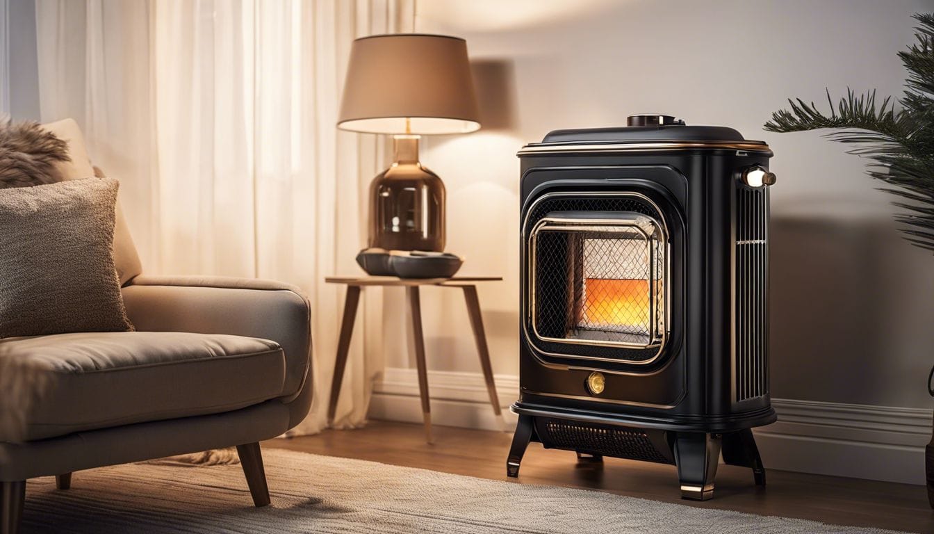 Een sterke, betrouwbare petroleumkachel voor een comfortabele thuisatmosfeer.