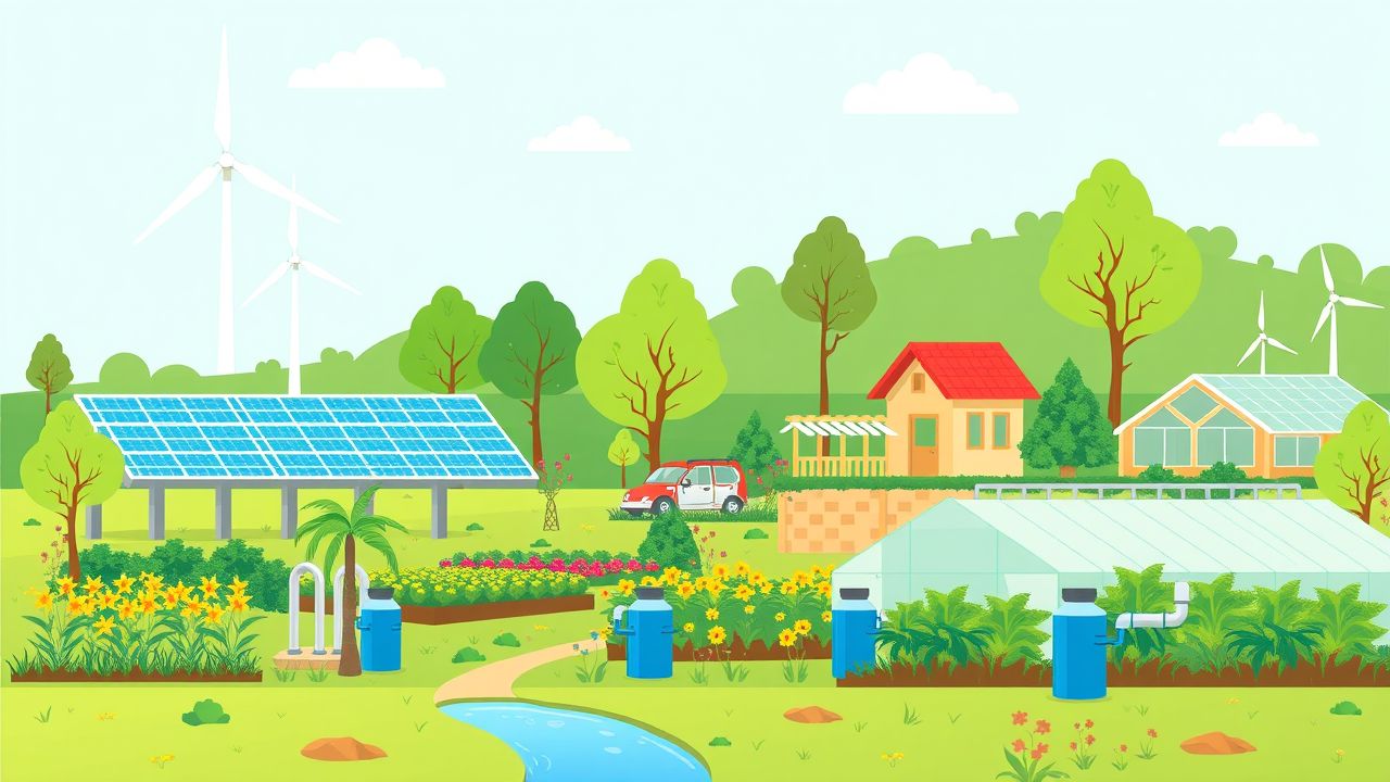 Alles over autarkie zelfvoorzienende woonwerklandschappen