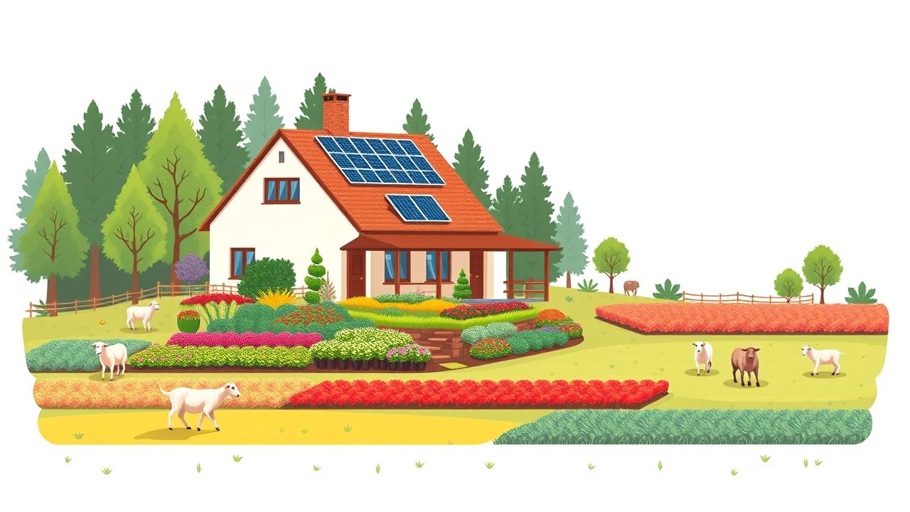 Alles over zelfvoorzienende boerderij te koop