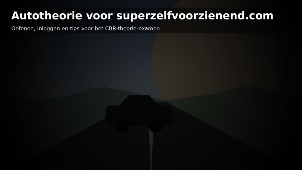 Autotheorie Superzelfvoorzienend