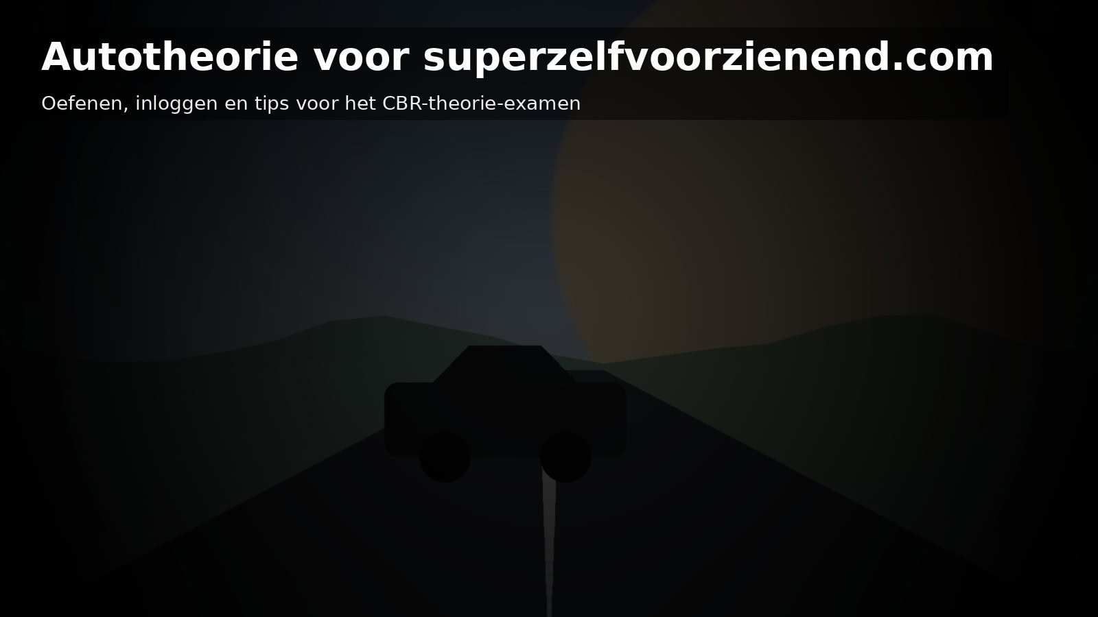 Autotheorie Superzelfvoorzienend